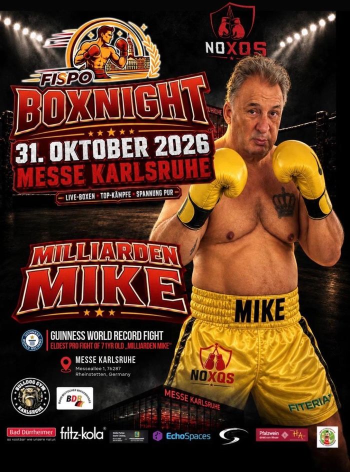 Plakat Milliarden Mike vs. Stensky
