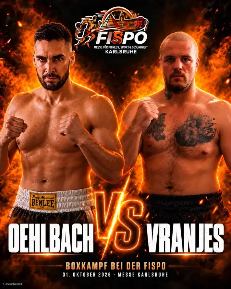Plakat Phillip Oehlbach vs. Vranjes